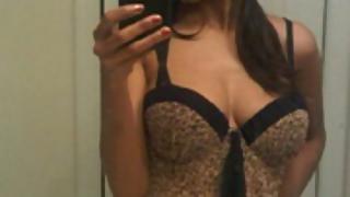 Sweet Indian gf naked