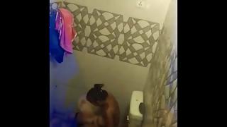 Sexy Indian Cousin Filmed In Bathroom